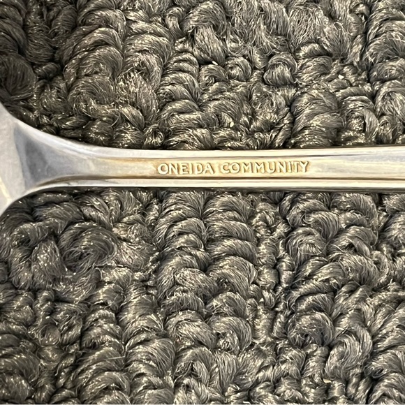 Set of 2 Fantasy Rose Community Stainless
by ONEIDA SILVER fruit / orange spoon - Picture 5 of 6